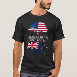T-shirt L'Américain développé avec le kiwi enracine   l