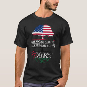 T-shirt L'Américain développé avec le Palestinien enrac