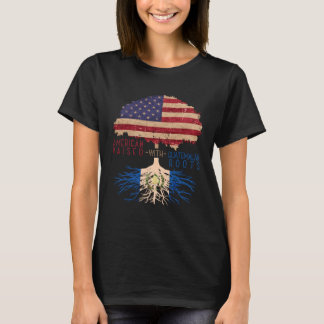 T-shirt L'Américain Élevé Avec La Cité Du Patrimoine Des R