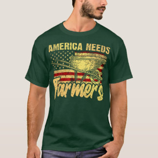 T-shirt L'Amérique a besoin d'agriculteurs