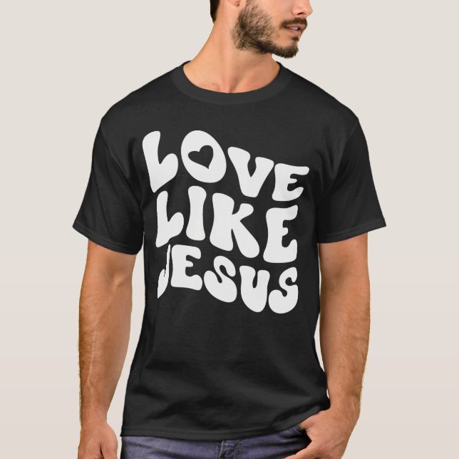 T-shirt L'Amérique a besoin de Jésus (Devant)