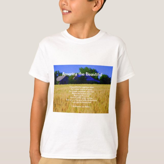 T-shirt L'Amérique aux belles chemises (Devant)