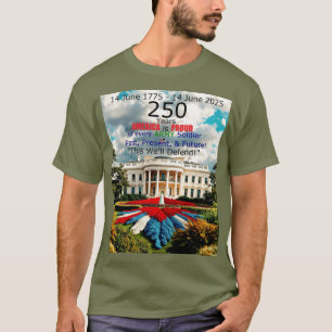 T-shirt L'Amérique est fière de son armée