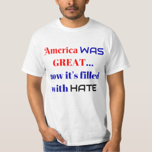 T-shirt L'Amérique ÉTAIT Géniale…Maintenant Elle Est Rempl