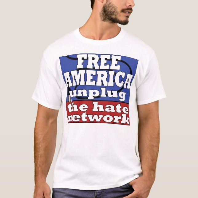 T-shirt L'Amérique libre (Devant)