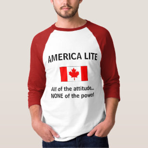T-shirt L'AMÉRIQUE LITE (Canada)