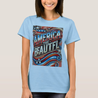 T-shirt L'Amérique magnifique