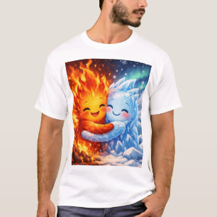 T-shirt L'amitié est élémentaire