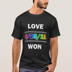 T-shirt L'amour a gagné