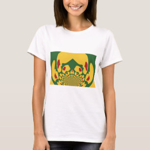 T-shirt L'amour à Rasta Couleurs : Coeurs de reggae
