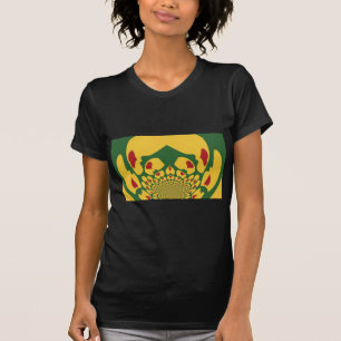 T-shirt L'amour à Rasta Couleurs : Coeurs de reggae