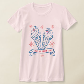 T-shirt L'amour au regard du gel
