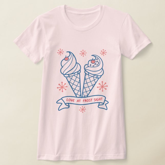 T-shirt L'amour au regard du gel (Poser)