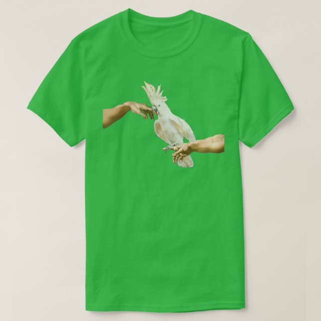 T-shirt l'amour blesse le cockatoo (Design devant)