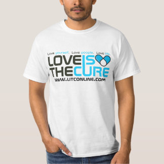 T-shirt L'amour classique est la pièce en t de logo de