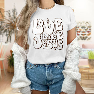 T-shirt L'Amour Comme Jésus Chemise, Don Religieux, Inspir