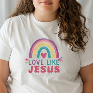 T-shirt L'Amour Comme Jésus, La Foi Inspirée,