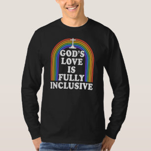 T-shirt L'Amour de Dieu est entièrement inclusif Christian