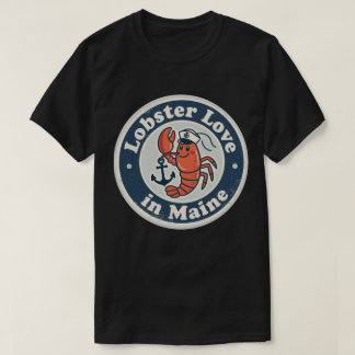 T-shirt L'amour de homard _ Maine Maritime Artwork