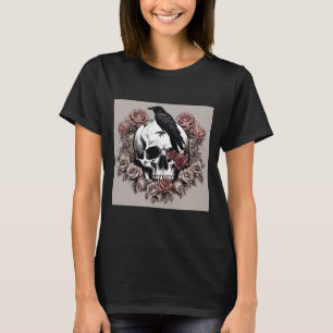 T-shirt L'amour de la révérie gothique Raven