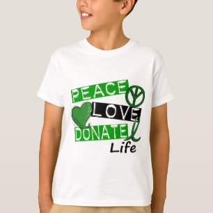 T-SHIRT L'AMOUR DE PAIX DONNENT LA VIE