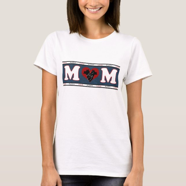 T-shirt L'Amour des chiots (Devant)