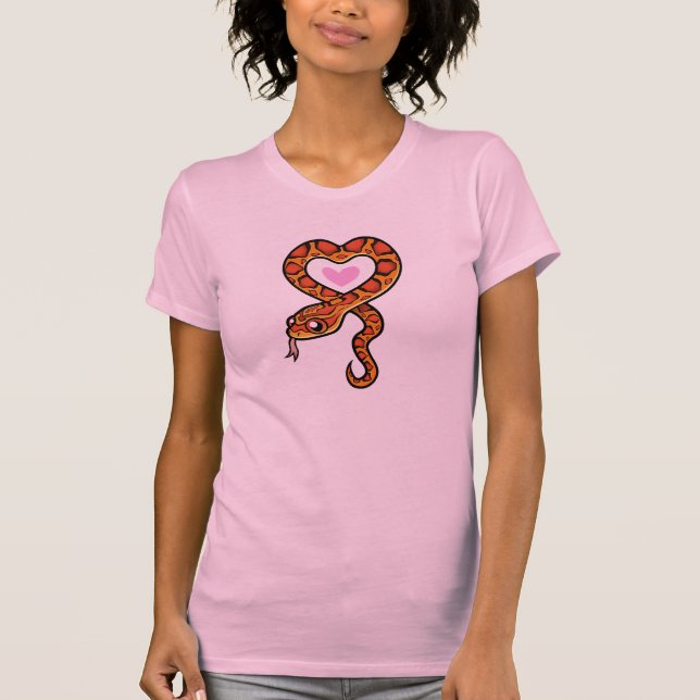 T-shirt L'amour du serpent (Devant)