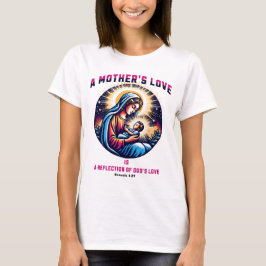 T-shirt L'Amour d'une mère est une réflexion de l'Amour de