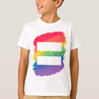 T-shirt L'amour égale l'amour - la pièce en t du garçon