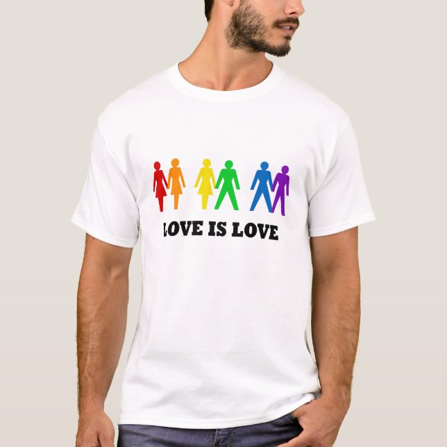 T-shirt L'amour est amour (Devant)