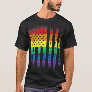 T-shirt L'amour est amour Juin en détresse Rainbow LGBT pr