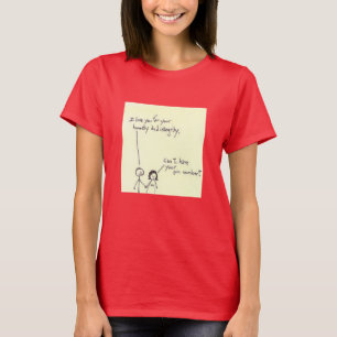 T-shirt L'amour est aveugle (et coûteux) Hilarious Gold Di