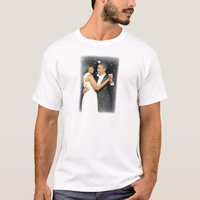 T-shirt L'amour est dans le ciel, le premier couple (Devant)