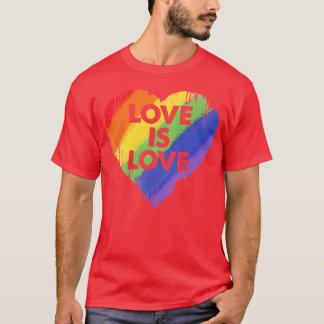 T-shirt L'amour est l'amour cadeau LGBT