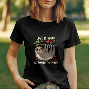 T-shirt L'amour est lent mais vaut la peine d'attendre mig