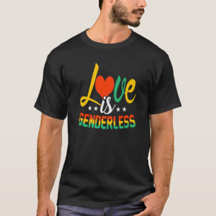 T-shirt L'Amour Est Lesbienne Gay Pride Bisexuelle Gay Gay