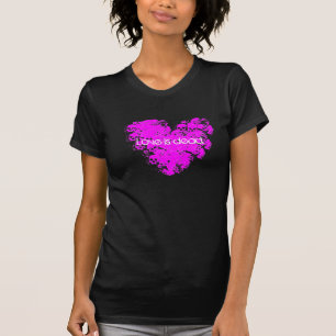T-shirt l'amour est mort