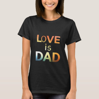 T-shirt L'amour est papa