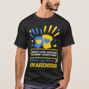 T-shirt L'amour et le respect le syndrome du monde mignon