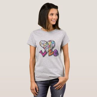 T-shirt L'amour fait du coeur