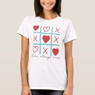 T-shirt L'amour gagne toujours