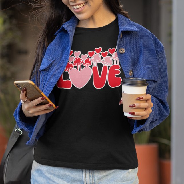 T-shirt L'amour grandit comme les champignons Saint-Valent (Créateur téléchargé)