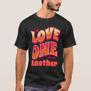 T-shirt L'amour l'un l'autre Jean 13:34