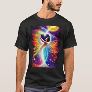 T-shirt L'amour mystique céleste esthétique pour les femme