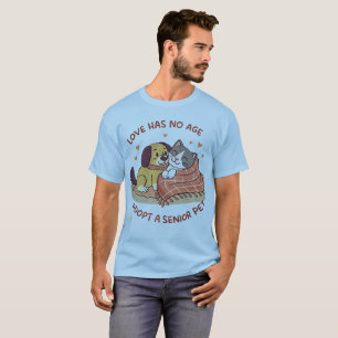 T-shirt L'amour n'a pas d'âge – Adoption d'un animal âgé -