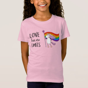 T-Shirt L'amour n'a pas de limites Unicorne