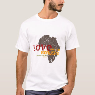 T-shirt L'amour ne connaît aucune frontière - adoption
