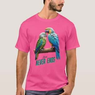 T-shirt L'amour ne finit jamais