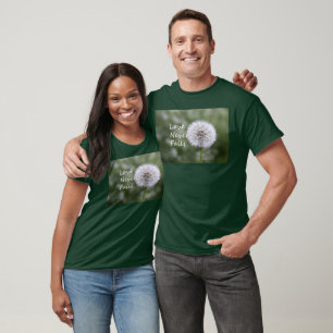 T-shirt L'amour n'échoue jamais Dandelion1 Corinthiens 13