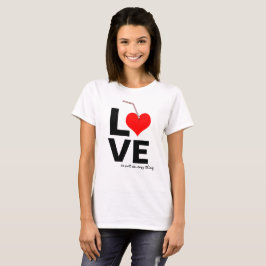 T-shirt L'AMOUR N'est pas chose facile
